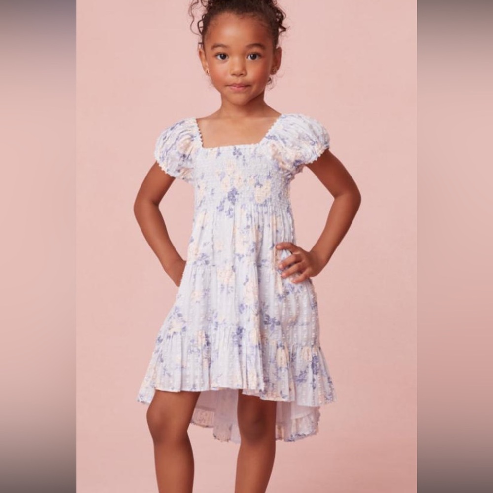 Blue LoveShackFancy dress 4-5T